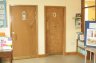 The facilities in the foyer 