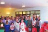 The congregation in 2005 when the new part of the building opened 